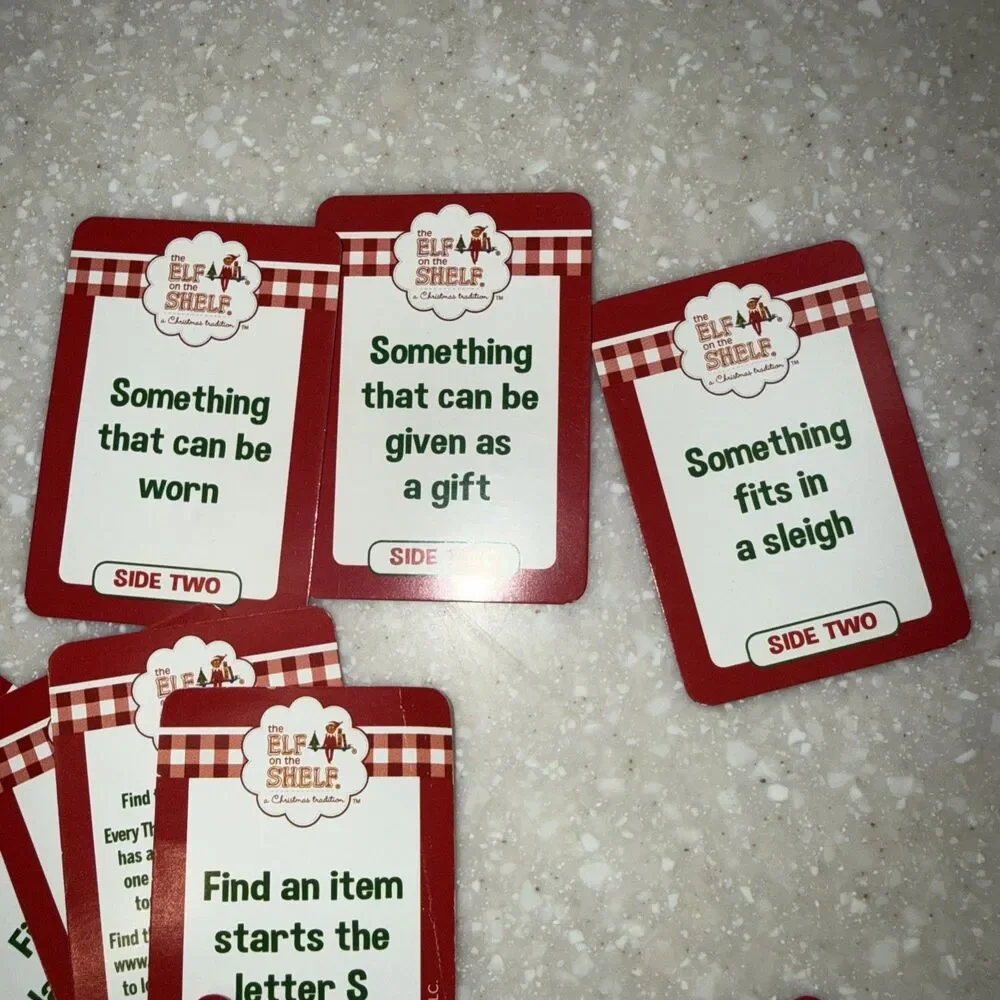 Find It ELF ON THE SHELF A Contained Adventure Search Game in Tube & 22 CARDS